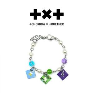 Tomorrow x Together Mini K-Pop Album Charm Bracelet | Concert Outfit Accessories